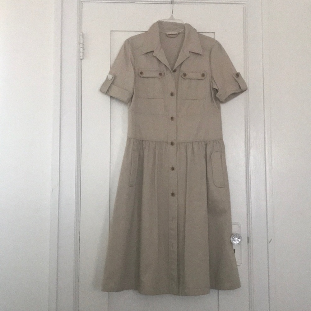 Tory Burch Cotton Safari Dress sz10